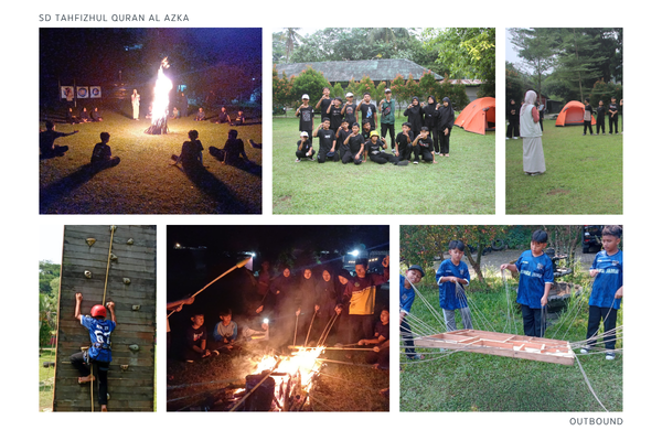 Kenangan Terakhir Santri Kelas VI SD Tahfizhul Quran Al Azka: Outbound Kenangan di Lubana Sengkol
