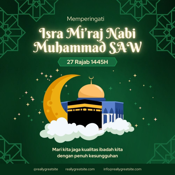 MENGGALI HIKMAH DIBALIK PERISTIWA ISRA MIRAJ RASULLAH SAW